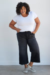 Women's Organic Cotton Scoop Neck Tee | White | Fair Indigo | Ethically Made Clothing | Fair Trade Clothes