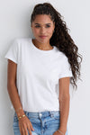 Women's Organic Cotton Relaxed Crew Neck T-shirt | White | Fair Indigo | Ethically Made Clothing | Fair Trade Clothes