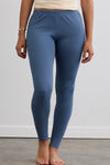 Women's Organic Cotton 100% Cotton Leggings 30 in | Storm Blue | Fair Indigo | Ethically Made Clothing | Fair Trade Clothes