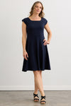 Women's Organic Ballet Neck Dress