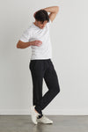 Men's Organic Cotton Jogger Pants | Black | Fair Indigo | Ethically Made Clothing | Fair Trade Clothes