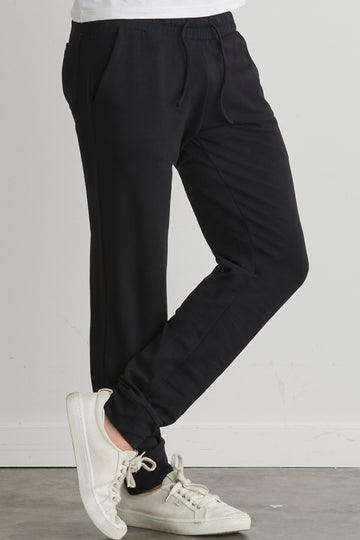 Men's Organic Cotton Jogger Pants | Black | Fair Indigo | Ethically Made Clothing | Fair Trade Clothes