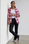 Women's Organic Cotton Knit Pants with Pockets 31 in | Black | Fair Indigo | Ethically Made Clothing | Fair Trade Clothes