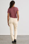 Women's Organic Cotton Double Faced Trouser Pants | Undyed Dye Free No Dye | Fair Indigo | Ethically Made Clothing | Fair Trade Clothes