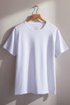 Men's Organic Cotton Crew Neck T-shirt | White | Fair Indigo | Ethically Made Clothing | Fair Trade Clothes