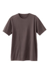Men's 100% Organic Cotton Crew Neck T-Shirt | Iron Brown | Fair Indigo | Ethically Made Clothing | Fair Trade Clothes
