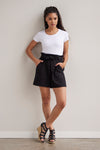 Women's Organic Cotton Slim Scoop Neck Tee | White | Fair Indigo | Ethically Made Clothing | Fair Trade Clothes